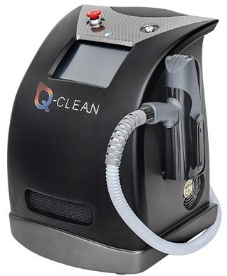 Plataforma Q-Clean Q-Switched — remoção de tatuagem e pigmentos